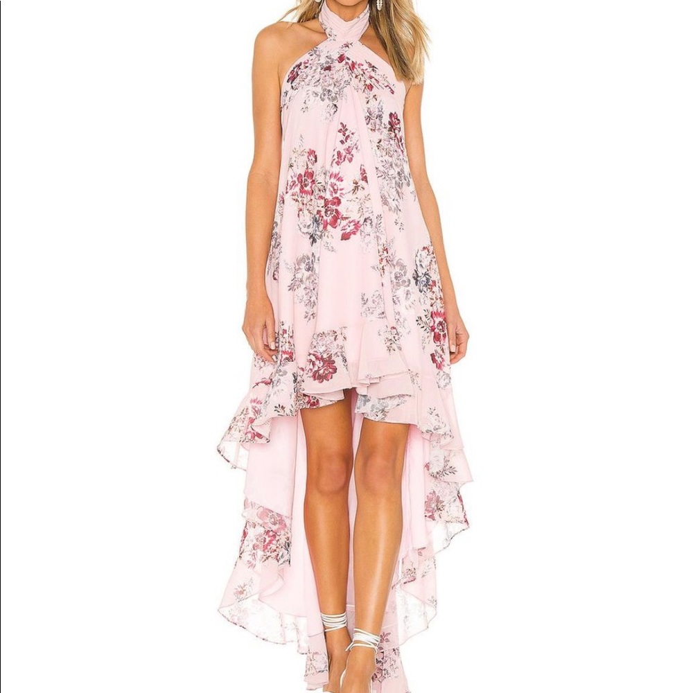 REVOLVE Michael Costello Conrad Dress Pink Floral
